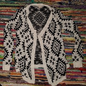 Adorable printed cardigan